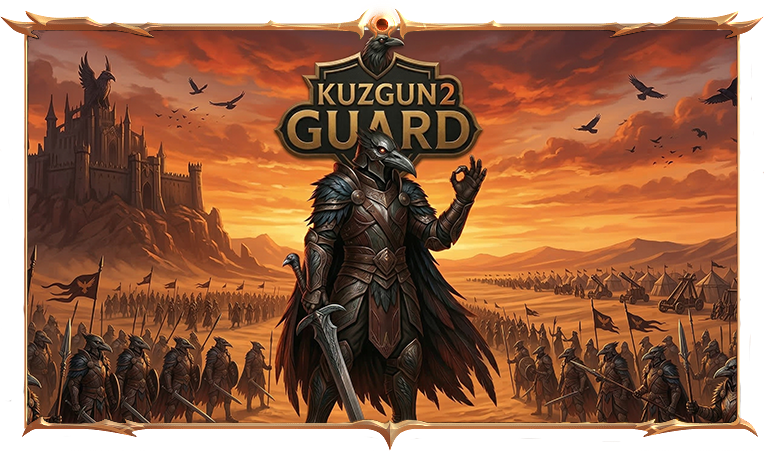 Kuzgun2 %100 Hile Koruması - RASCAL güvenlik sistemi